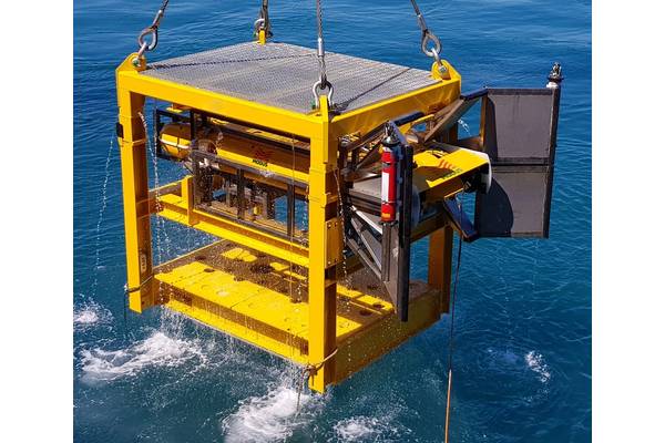 Modus’ H-AUV1 subsea dock. Photo from Modus.
