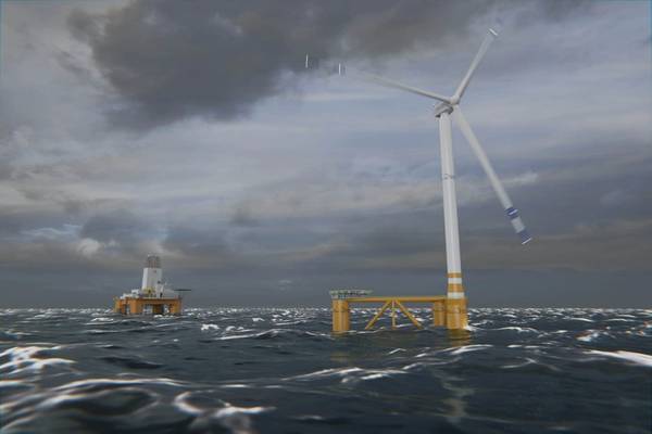 Meet the MOWU: Mobile Offshore Wind Units that are aiming to help the offshore drilling business decarbonize. Source: Odfjell Oceanwind