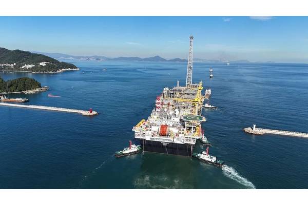 The P-79 FPSO (Credit: Ricardo Cerbino Salles / Petrobras News Agency)