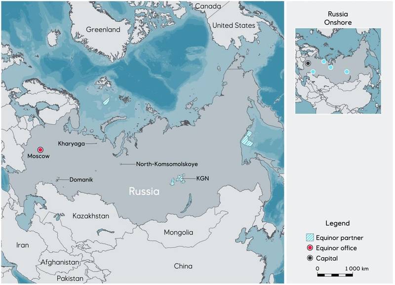 Russia: Equinor Boosts Onshore Presence, Exits Sea - Vimarsana News