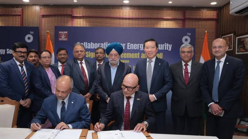 ONGC and BP Sign Deal to Boost Production at